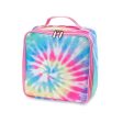 Tie Dye Pastel Delight Canvas Insulated Lunch Box Sale