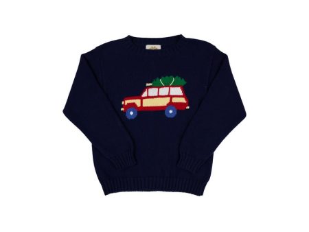 Isaac Intarsia Sweater Jeep Fashion