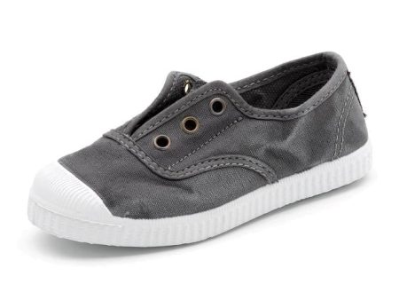 CANVAS LACELESS SNEAKER Sale