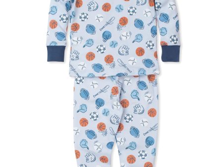 Super Sports Pajama Set For Cheap