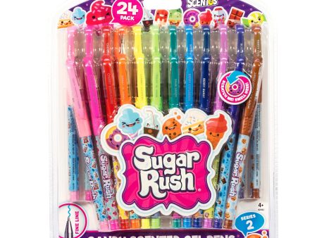 Sugar Rush Gel Scented Pens-24pk Online now