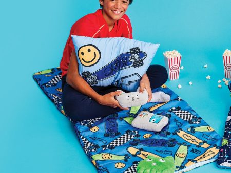 SK8 Board Sleeping Bag and Pillow Set Online