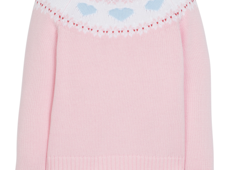 Hearts Fair Isle Sweater Online Sale