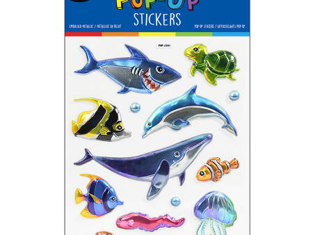 Sharks Pop-Up Stickers Online