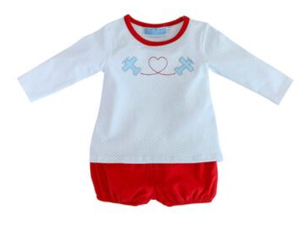 Embroidery Diaper Set Hot on Sale