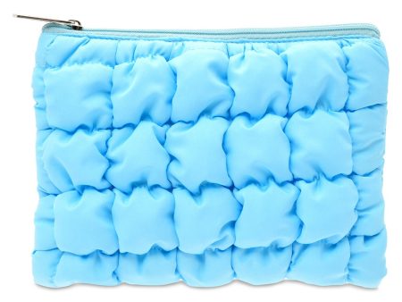 Blue Puffy Case Fashion