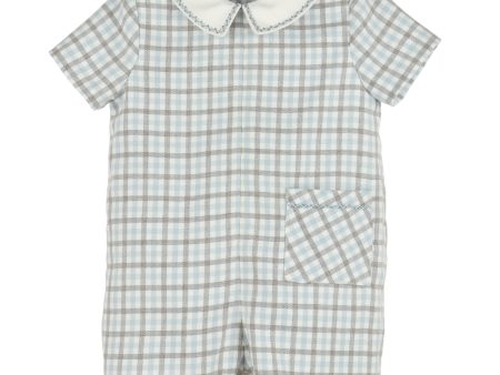 Gingham Check Romper Fashion