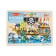 Wooden Jigsaw Puzzle Pirate Adventure Fashion