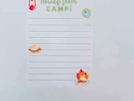 Camp Stationery on Sale