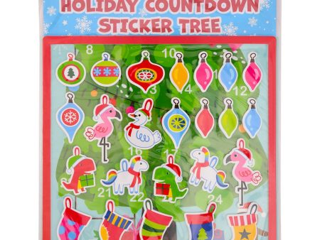 Holiday Countdown Sticker Tree For Sale