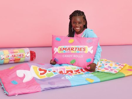 Smarties Sleeping Bag and Pillow Set For Cheap