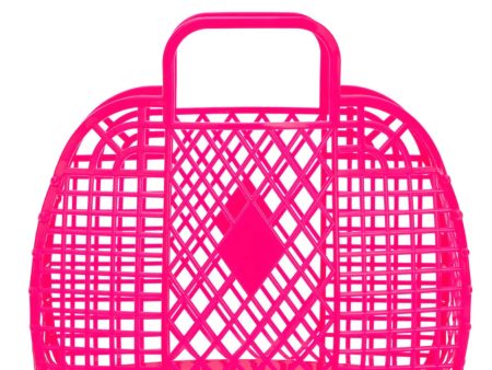 Large Pink Neon Jelly Bag Sale