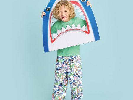 Shark Frenzy Plush Pants Discount