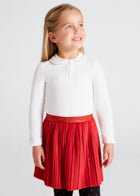 Velvet Accordion Pleat Skirt Supply