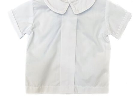 White Pleat Front Shirt Cheap