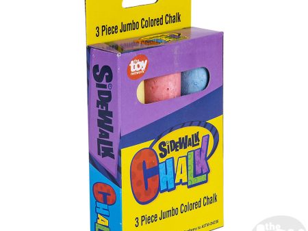 Jumbo Sidewalk Chalk- Set of 3 Sale