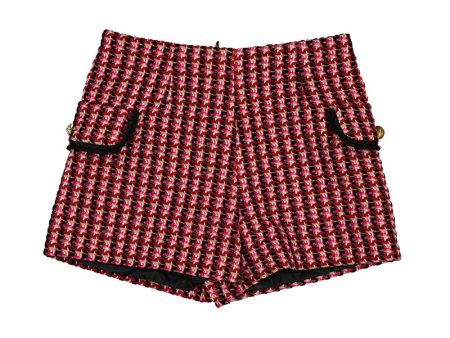 Plaid Tweed Shorts Hot on Sale