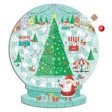 Snow Globe Shape Puzzle in Storage Box Supply