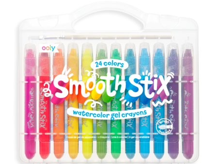 Smooth Stix Watercolor Gel Crayons 25 pc on Sale