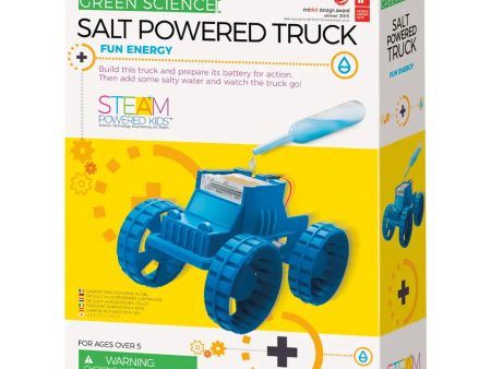 Green Science Salt Powered Truck Kit STEM Toys Discount