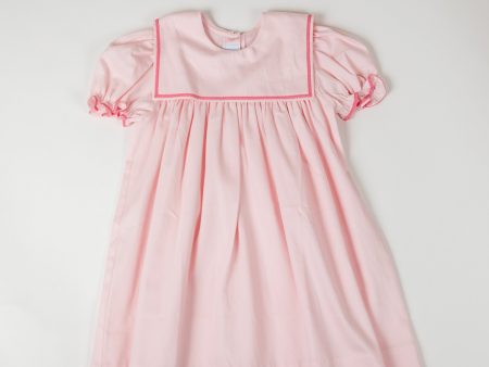 Pink Pique Dress For Cheap