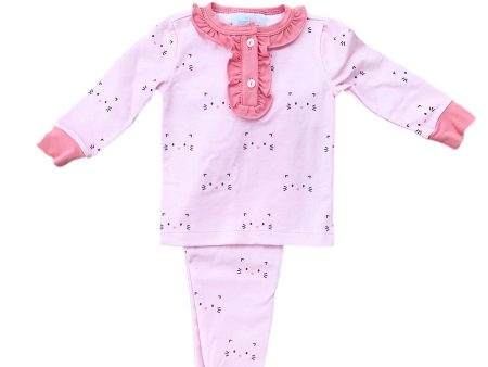 Cat Two-Piece Jammies Hot on Sale