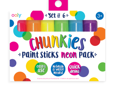 Chunkies Paint Sticks-6 Pk Hot on Sale