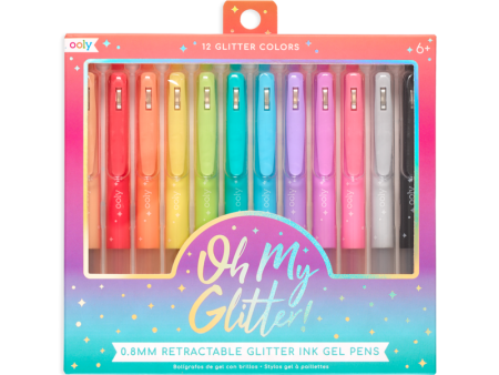 Oh My Glitter! Gel Pens-12pk Hot on Sale