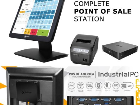 3nStar Complete Point of Sale Station Restaurant Retail SPA For Cheap