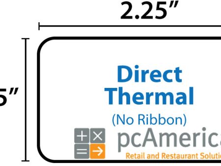 Zebra Label, Paper, 2.25x1.25in (57.2x31.8mm); DT, Z-Select 4000D, High Performance Coated, All-Temp Adhesive, 1in (25.4mm) core, 2100 roll, 12 box Fashion