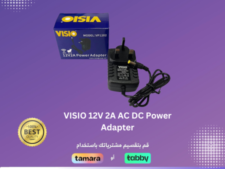 VISIO 12V 2A AC DC Power Adapter Online Hot Sale