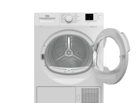 Beko DTLP81141W Freestanding Heat Pump Tumble Dryer Hot on Sale