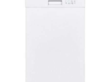 White Knight FS45DW52W Freestanding Slimline Dishwasher For Discount