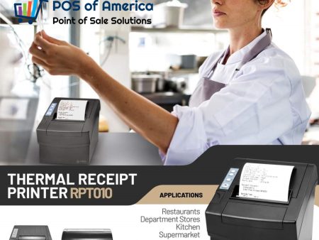 3nStar 80mm Direct Thermal Receipt Printer (RPT010) USB Ethernet Serial on Sale