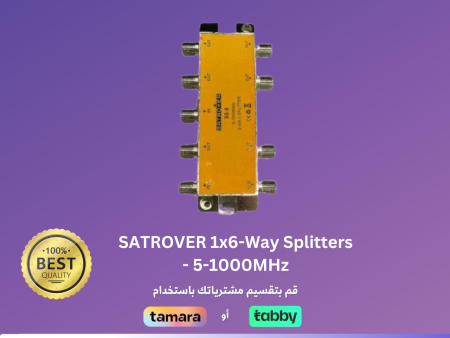 SATROVER 1x8-Way Splitters - 5-1000MHz Discount