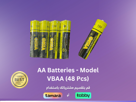 AA Batteries - Model VBAA (48 Pcs) Online