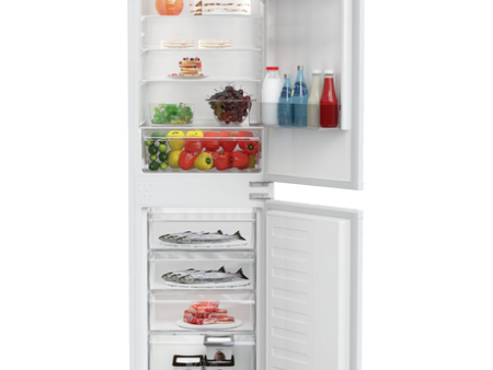 Zenith ZICSD455 50 50 Integrated Manual   Fridge Freezer Online Hot Sale